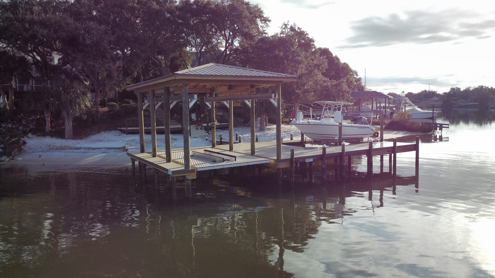 Marine Construction by SKS Aquatic on the Gulf Coast — Pier and terminal platform