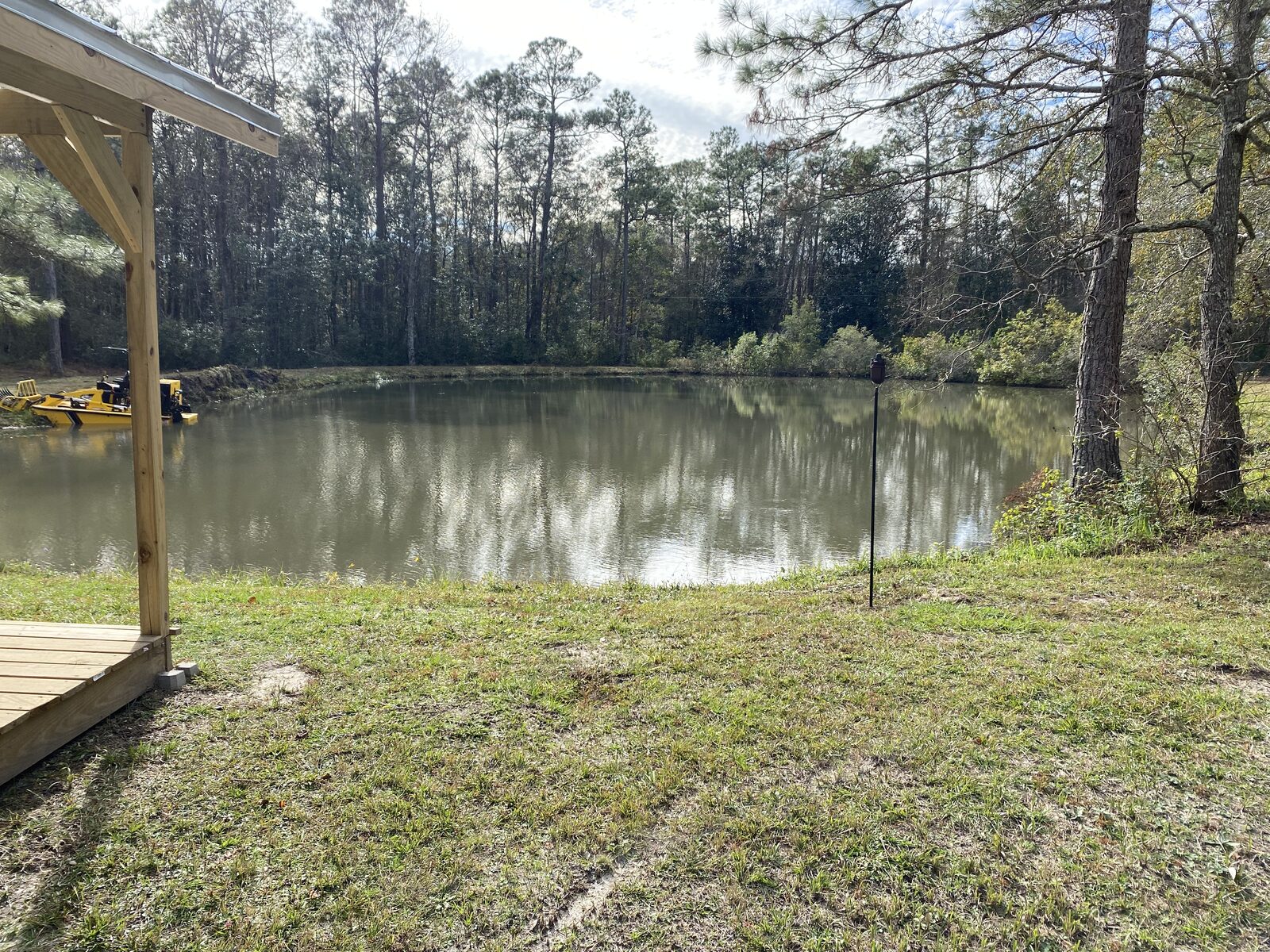 Ponds & Lakes by SKS Aquatic on the Gulf Coast — Lake edge cleaned up