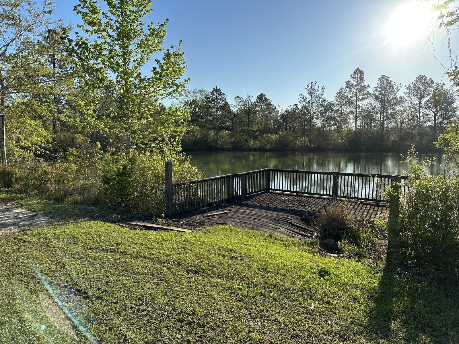 Ponds & Lakes by SKS Aquatic on the Gulf Coast — Aeration running on a finished pond