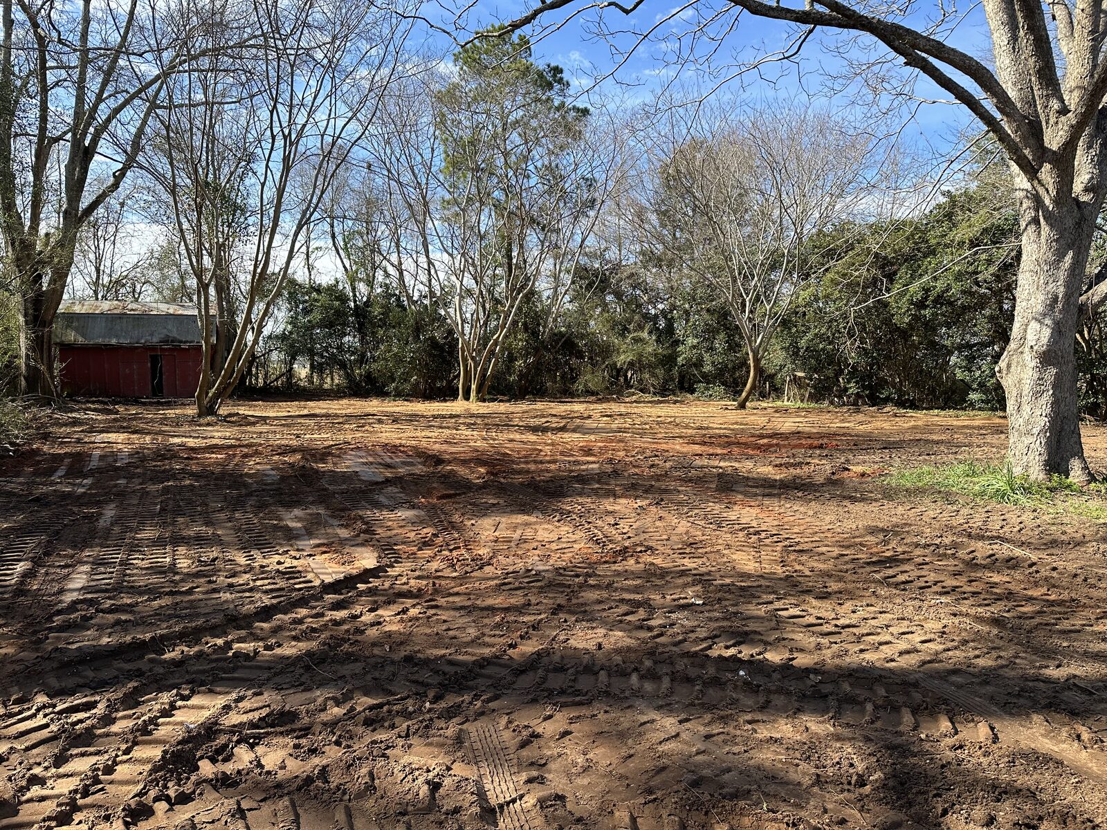 Land Clearing & Site Work by SKS Aquatic on the Gulf Coast — Site prepped and hauled off