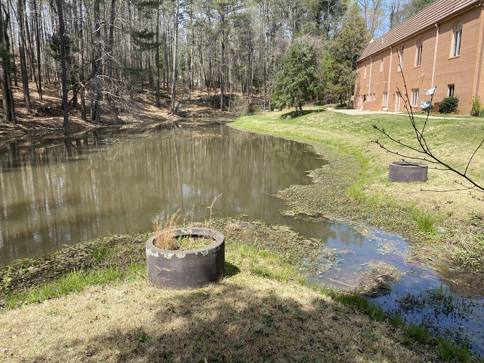 Ponds & Lakes by SKS Aquatic on the Gulf Coast — Amphibious dredge on site