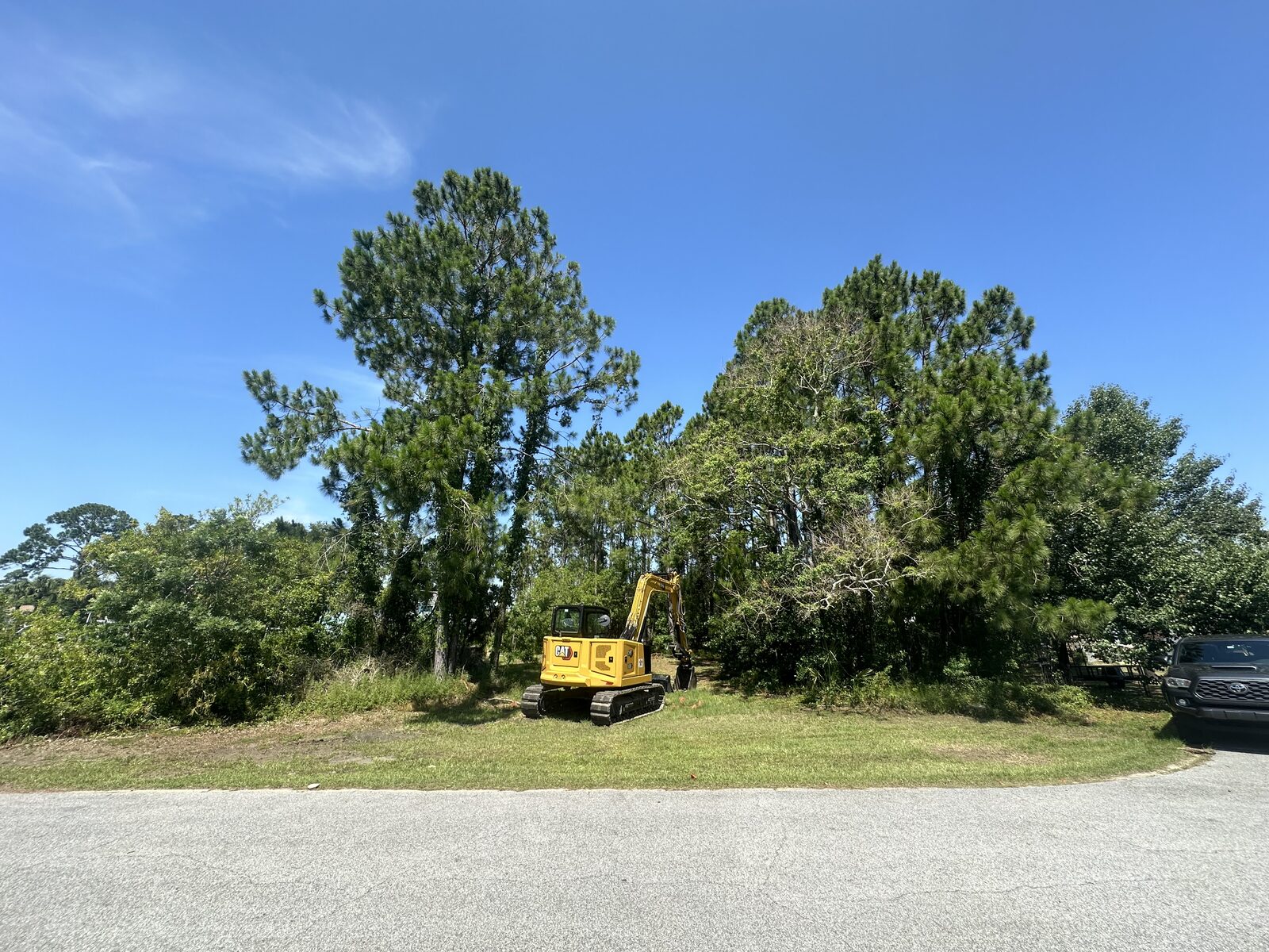Land Clearing & Site Work by SKS Aquatic on the Gulf Coast — Finished, clean site