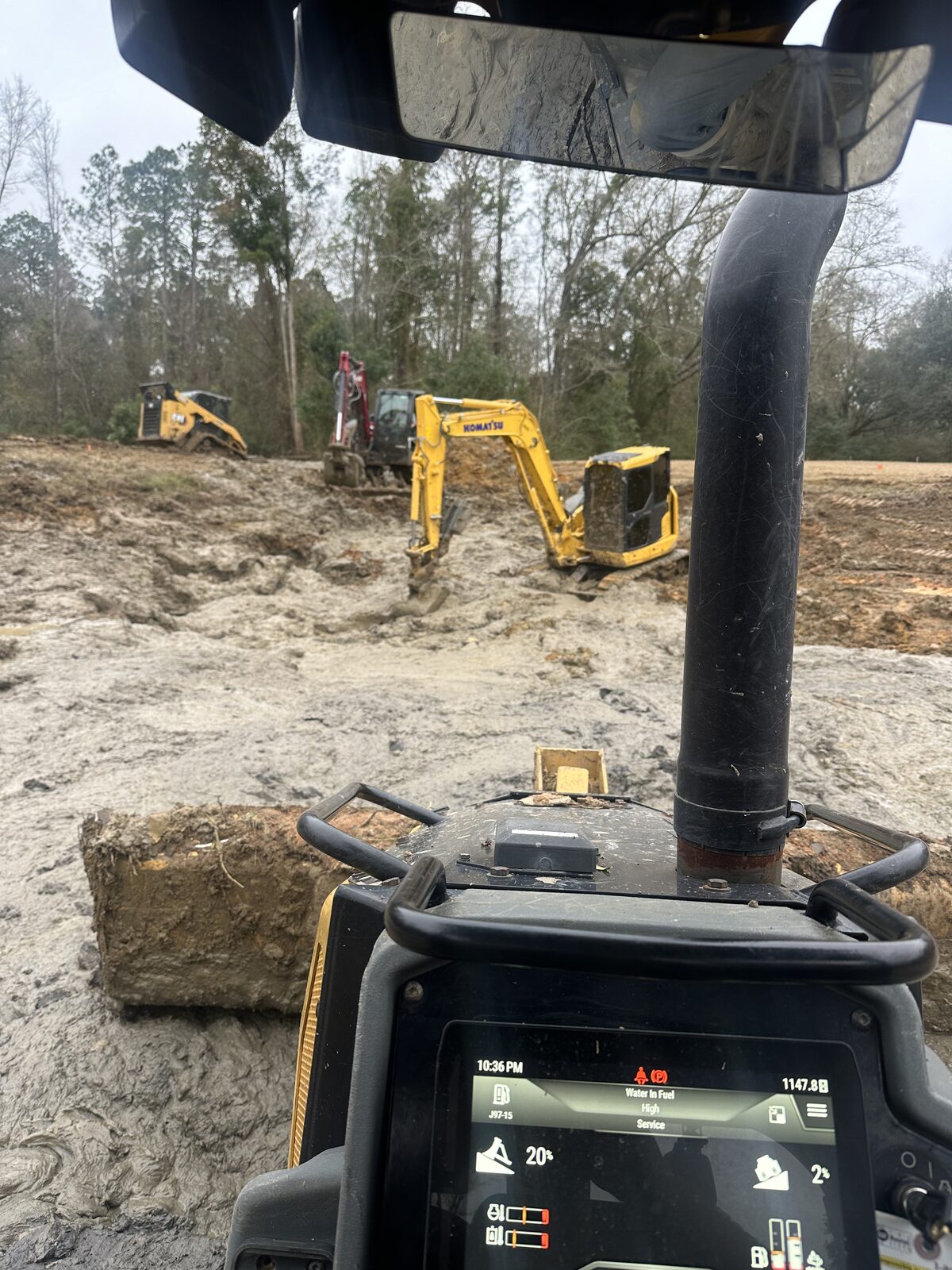Land Clearing & Site Work by SKS Aquatic on the Gulf Coast — Underbrush mulched back